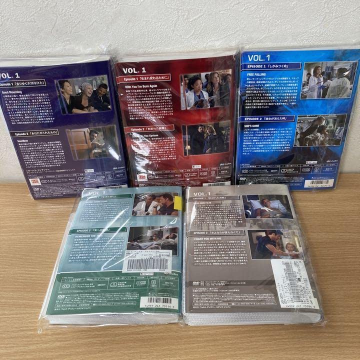 Amazon.co.jp: 海外ドラマ グレイズ アナトミー シーズン1?15 DVD 全